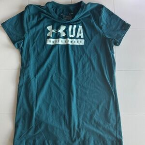 Under Armour Dark Teal Graphic Tee